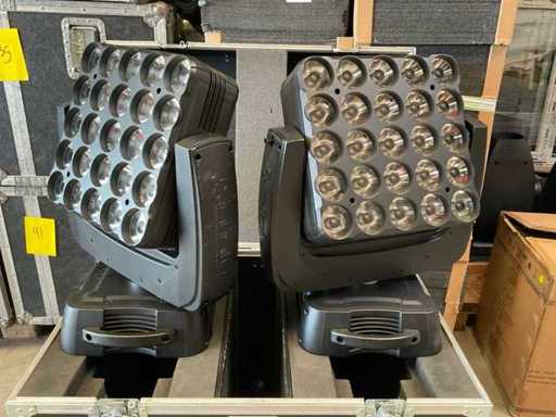 Testa mobile a LED Showtec Infinity IM-2515 (2x)