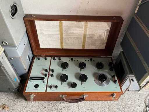 Precision Wheatstone Bridge Resistance Meter with Galvanometer Gauge