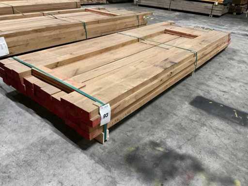 Europees eiken planken 40 mm geschaafd ca. 0,296 m³
