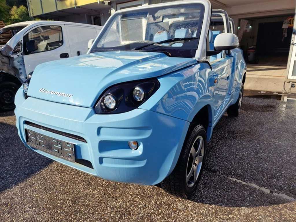 Bluecar BLUSUMMER elektrische cabriolet