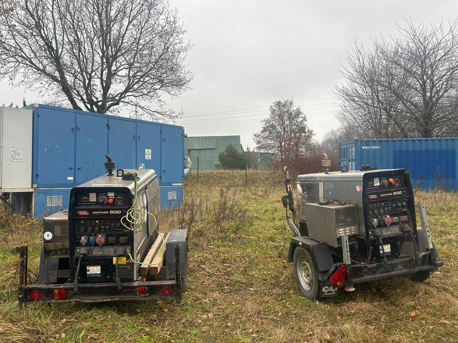 Lincoln Electric Vantage Welding – 500 -Perkins Welding Generator (2x)