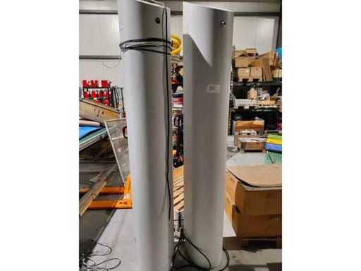 Q-FOG - Q1 - 2x Wassernebel-Brandschutz- und Löschsystem