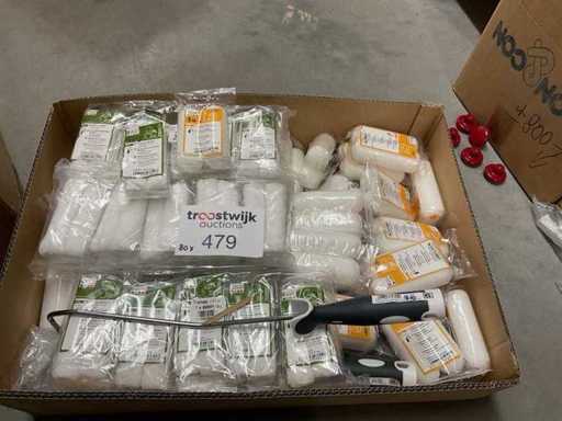 80 x Brackets; Ersatzrollen