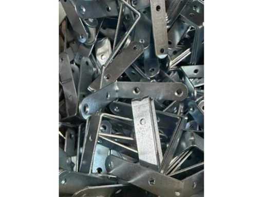 Set aus 100 Haltern 70x70 cm