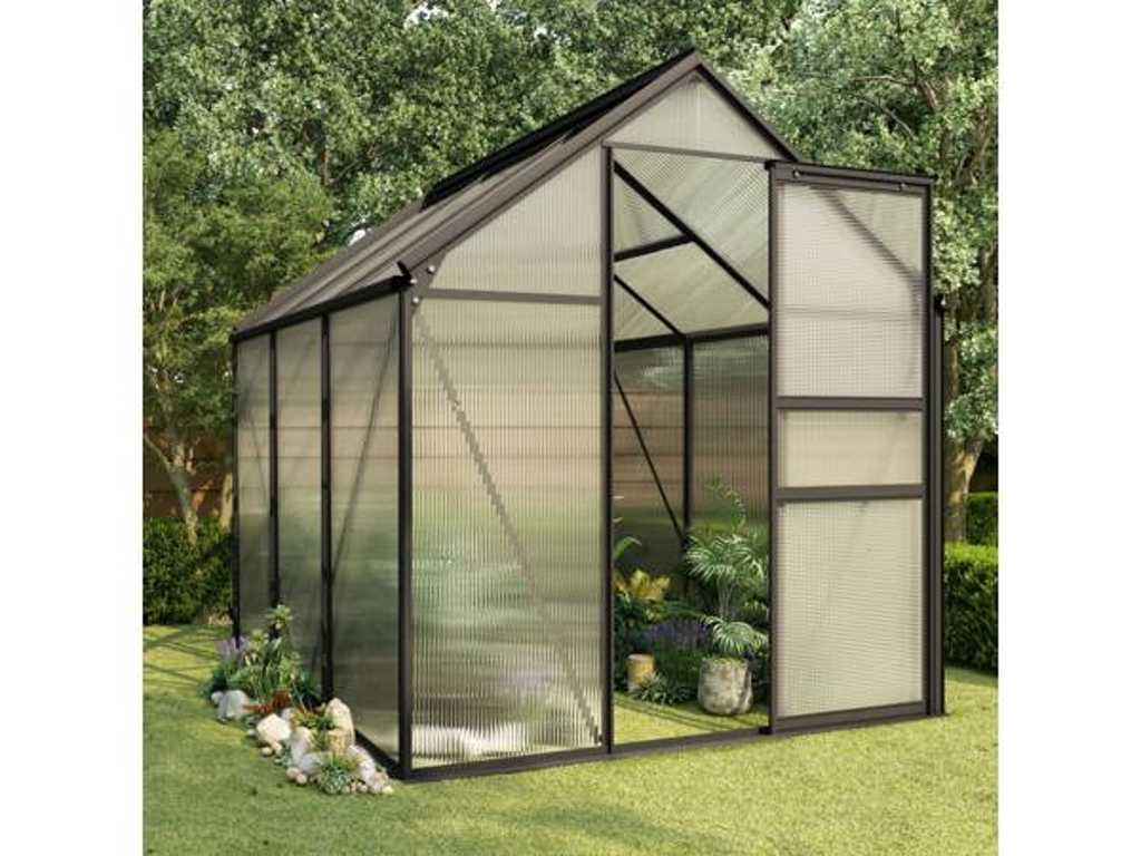 Greenhouse Anthracite Aluminium 3,61 m²
