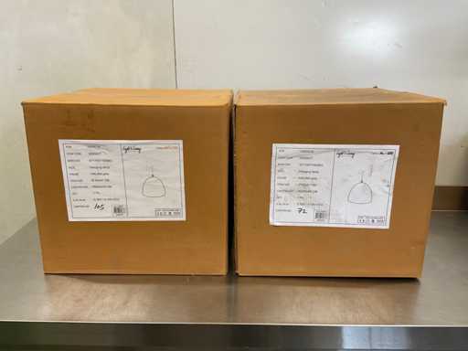 Lampes suspendues et lampes suspendues vivantes 42x47 cm (2x)