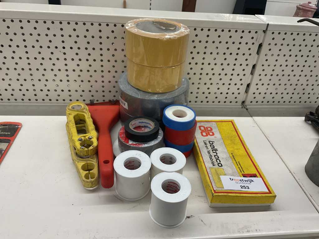 Various paint supplies