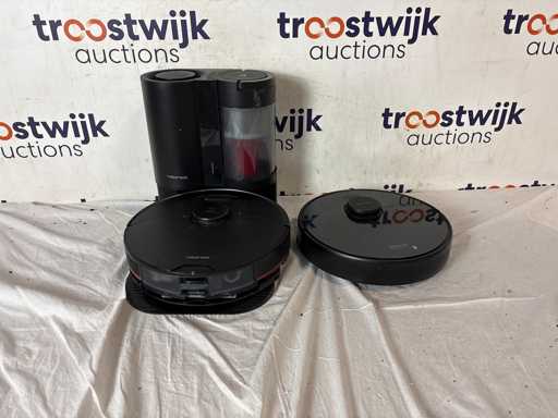 Robot stofzuiger Dreame Bot D9 Max + Roborock S7 MaxV Plus robotstofzuiger 