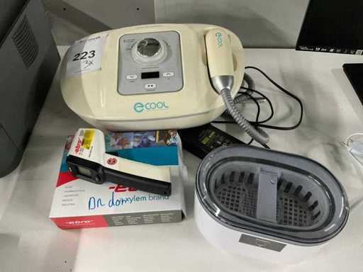 Ebro, Fusic, Cool Temperature meter, ultrasonic cleaner (3x)