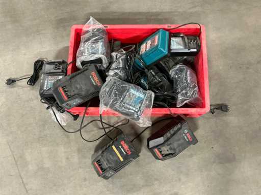 Batterij opladers BOSH/Makita