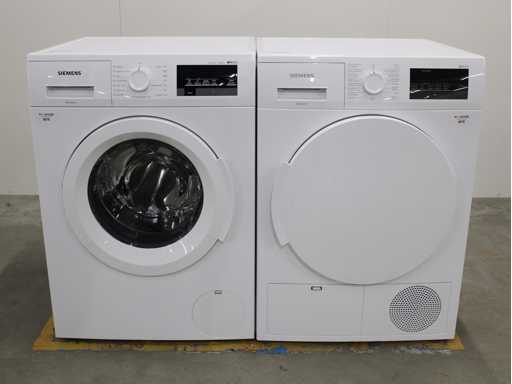Siemens iQ500 iSensoric aquaStop iQdrive Waschmaschine & Siemens iQ300 iSensoric Dryer