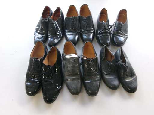 Halbschuh Mix, Leder, gebraucht (R15) (21x)