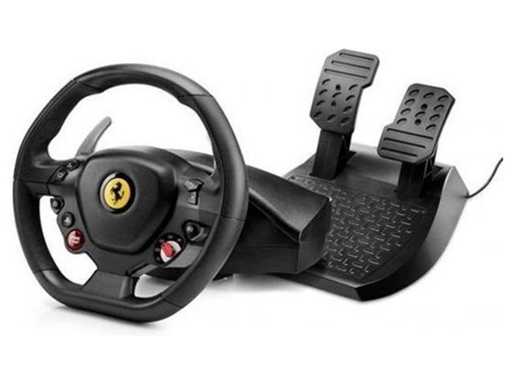 Thrustmaster T80 Ferrari 488 GTB - Racestuur en Pedalen - PS5/PS4/PC