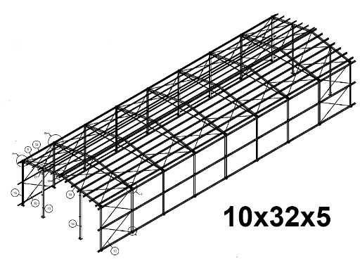 Construc?ii din o?el (10x32 m) (320 m2) - 2025