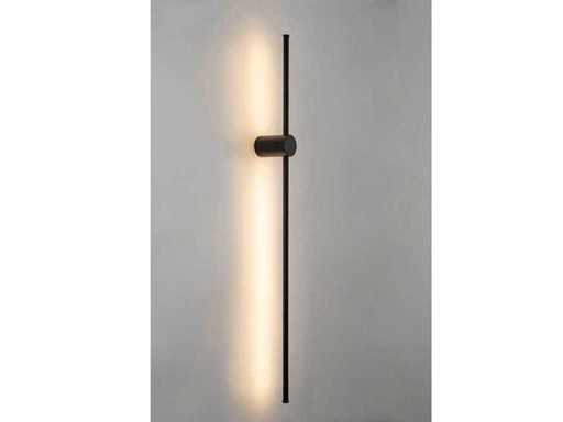 4 x Solo Baston Led wall lamp black
