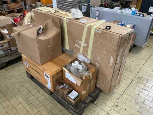 Stock of accessories, spare parts and warehouse stocks