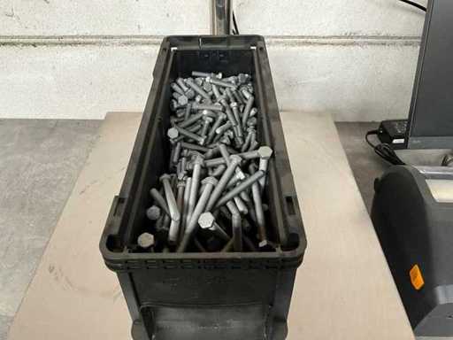 Würth 9.16 kg Assorti bouten in stapelbare bak