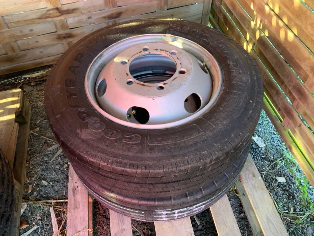 Goodyear Regional RHS Tire with rim (2x)