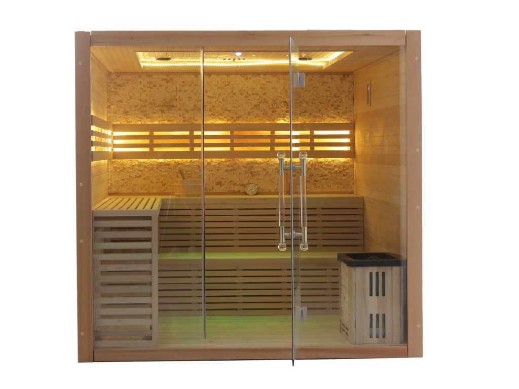 Sauna - Rechteckig 220x220x210cm