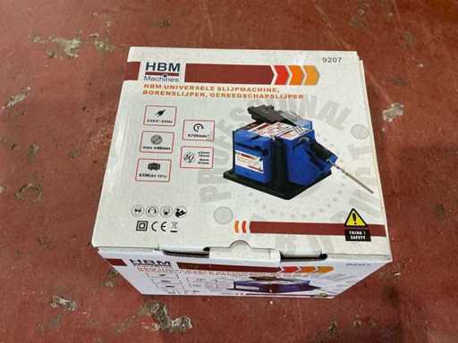 HBM Universal grinding machine, drill sharpener, tool sharpener Workbench grinding machine