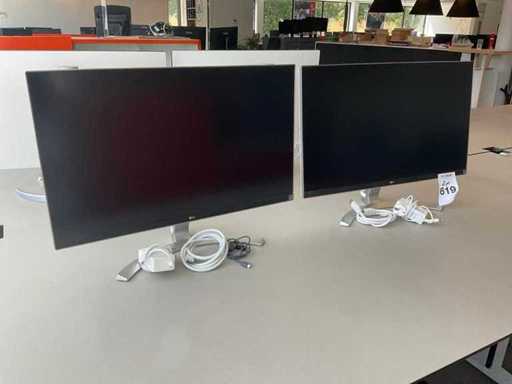 LG 27UD68-W Monitor (2x)