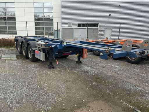 Hastrailer EBS-E Container Chassis