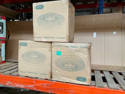 Feel Furniture Vulbare parasol tegel (3x)