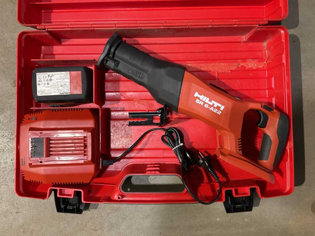 Hilti SR 6 A22 Cordless Reciprocating Saw Troostwijk Auctions