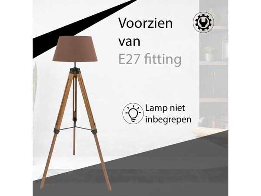  Floor Lamp Lilly - Reading Lamp - Tripod - Brown