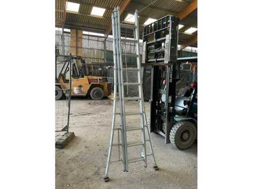 Échelle coulissante solide 3x10