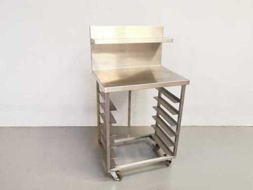 PROFFIL - Masă de lucru din oțel inoxidabil