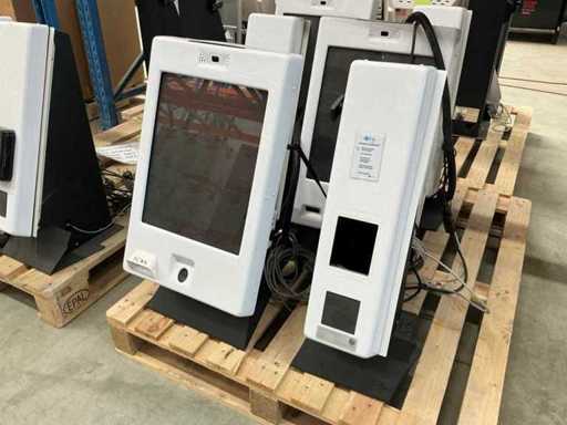 365 marchés de détail G3EL Caisse libre-service (4x)