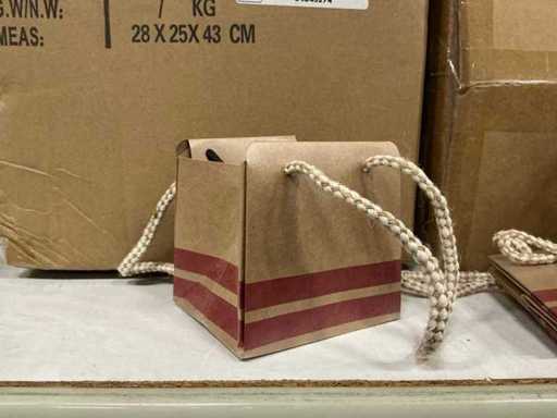Sportowa torba imprezowa 9,5x8,5xH9,5cm (4800x)
