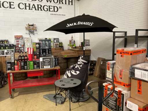 Jack Daniels Sonnenschirm