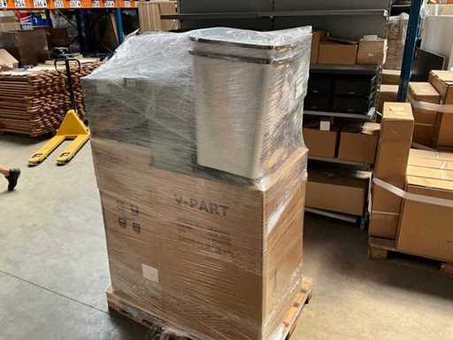 PALLETDEAL verschiedene Mülltonnen von z.B. EKO/V-Part