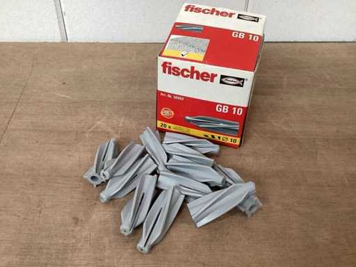 Fischer 50492 Belüfteter Betonstopfen GB10, Box 20 Stück (51x)