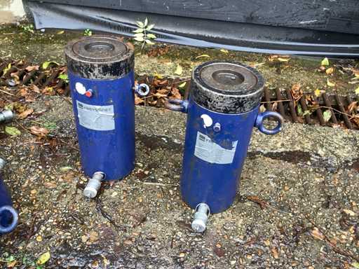 Freyssinet enarpac cll10010 Hydraulische Presse (2x)