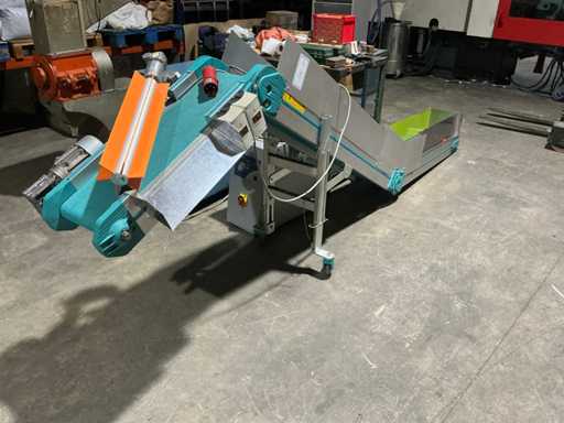 Geneigtes Förderband (Kunststoffmodultyp)