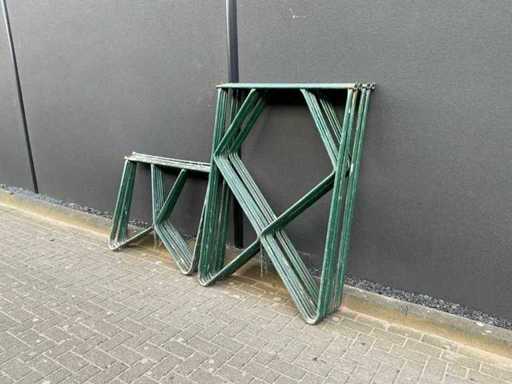 Verhoogde poten (9x)