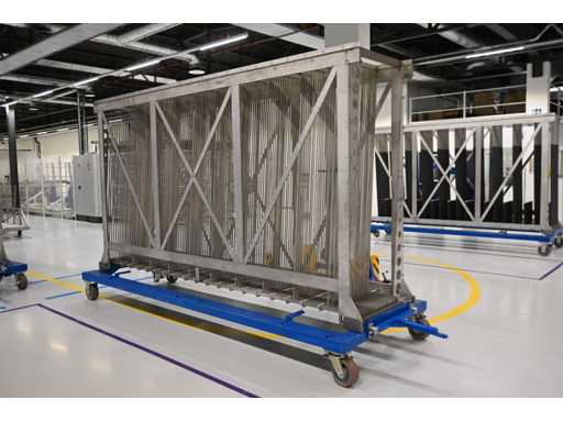 2017 - Masévon - VCC - 20-piece detachable glass rack transport trolley - trolley 4