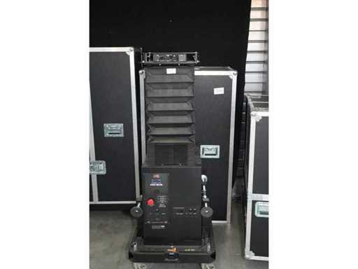 1x DMX CONTROLLED LIFT AED-SL18 + FLIGHTCASE