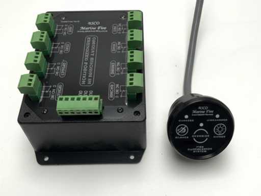 Processeur et contrôleur du BSCO V100017 Système de suppression des incendies marins