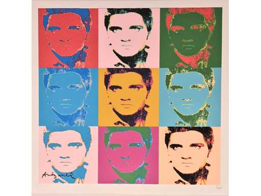 Litho Andy Warhol ‘Elvis’