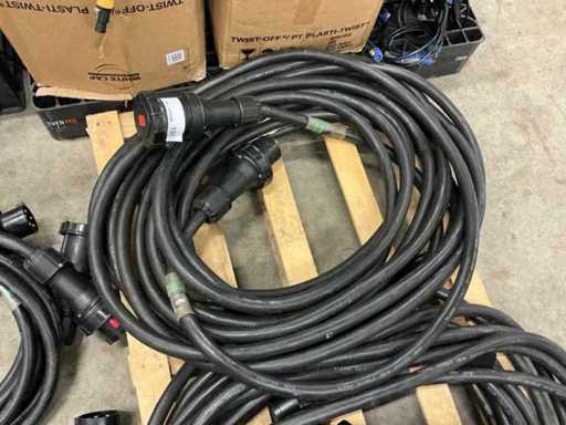25m 63A Power cable