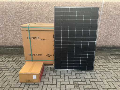 Tenka - set van 36 zonnepanelen (450 wp) - GoodWe 15k omvormer
