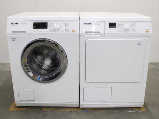 Miele W Classic EcoComfort Wasmachine & Miele T Classic Wasdroger