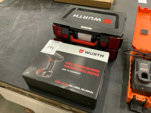 Kompaktowa śrubowa wiertarka Wurth ABS 12