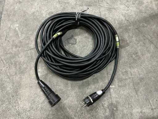 2.5mm2 Shuko Verlengkabel 25m (15x)