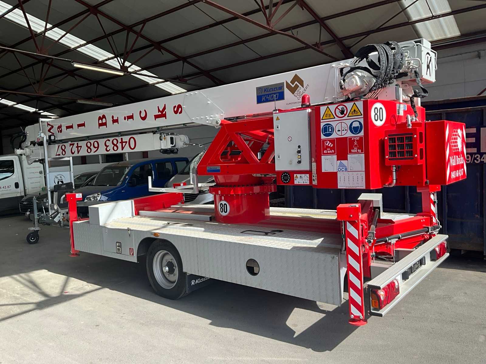 2024 Klaas K400 RSX Aluminum Trailer Crane