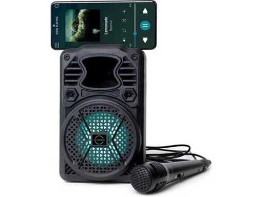 Brainz - Karaoke Boombox with microphone (6x)